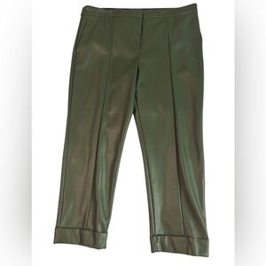 Ann Taylor Olive Green Cropped Pants